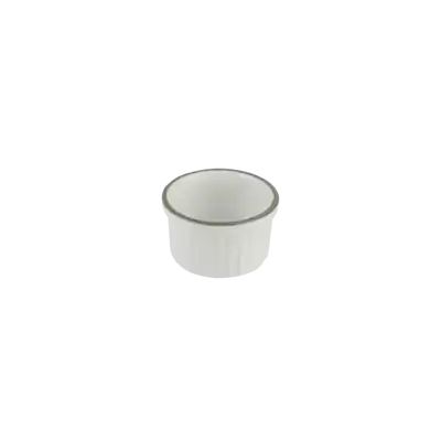 NMC Homestead Olive Ribbed Ramekin 60x35mm (Box of 12) - 924002