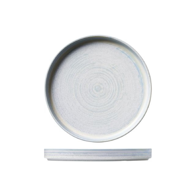 Moda Porcelain Cloud Textured Light Blue Stackable Plate 285mm (Box of 8) - 926254