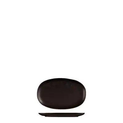 Moda Porcelain Earth Oval Coupe Plate 200x130mm (Box of 6) - 926340