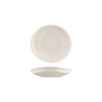 Moda Porcelain Snow Organic Plate 205x190mm / 50mm - Box of 6 - 926532