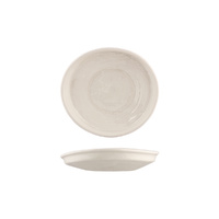 Moda Porcelain Snow Organic Plate 225x205mm / 50mm - Box of 3 - 926534