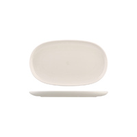 Moda Porcelain Snow Oval Coupe Plate 305x180mm - Box of 6 - 926542