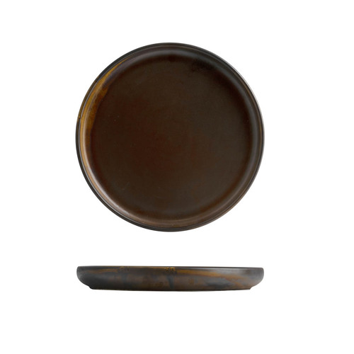 Moda Porcelain Rust Stacka Plate 260mm (Box of 3) - 926626