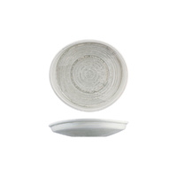 Moda Porcelain Willow Organic Plate 225x205mm / 50mm - Box of 3 - 926734