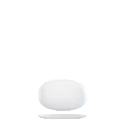 Moda Porcelain Willow Oval Coupe Plate 200x130mm (Box of 6) - 926740