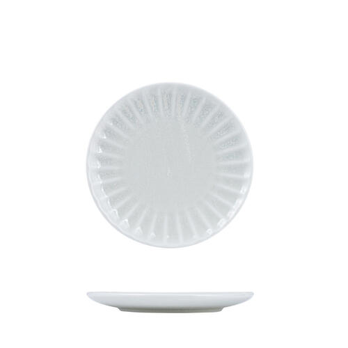 Moda Porcelain Willow Scalloped Round Plate 205mm (Box of 6) - 927361