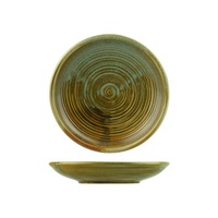 Moda Porcelain Nourish Round Deep Plate Fired Earth 210mm - Box of 12 - 929208