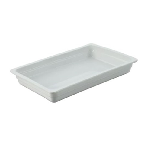 Chef Inox Gastronorm Porcelain Dish - Gn 1/1 530x325x65mm - 93211
