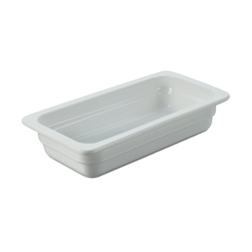 Chef Inox Gastronorm Porcelain Dish - Gn 1/3 325x176x65mm - 93213