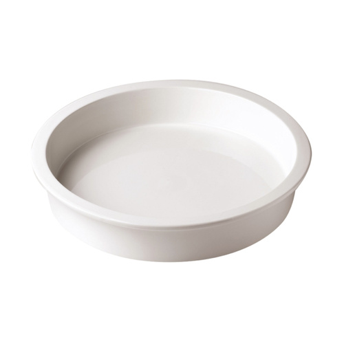Chef Inox Round Porcelain Insert 337x65mm,3.7Lt - 93230