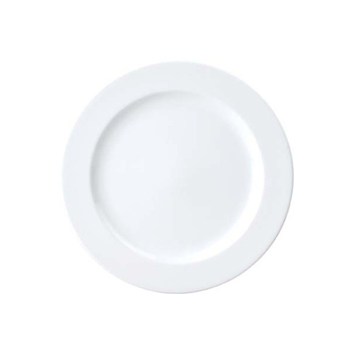 Royal Porcelain Chelsea Rim Shape Round Plate 260mm (Box of 12) - 94005