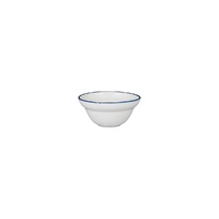 Luzerne Tintin White Round Bowl White / Navy 120mm / 140ml - Box of 12 - 94134-WN