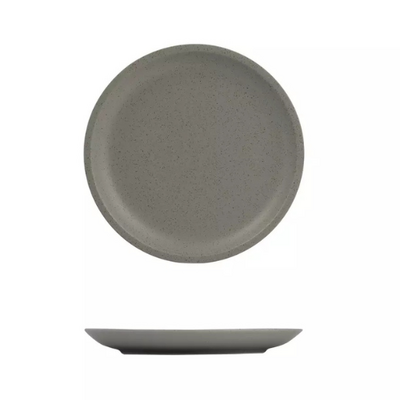 Luzerne Dune Ash Round Plate 214mm (Box of 6) - 94266-A