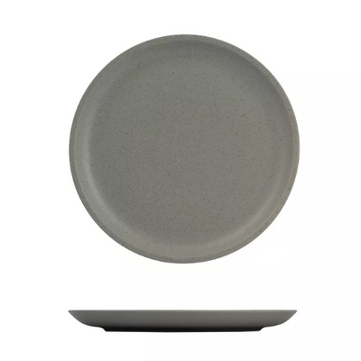 Luzerne Dune Ash Round Plate 280mm (Box of 3) - 94268-A