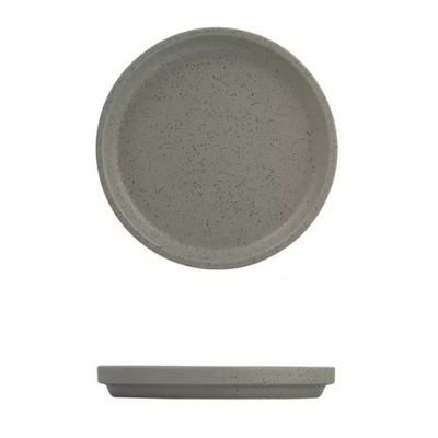 Luzerne Dune Ash Stackable Round Plate 160mm (Box of 6) - 94280-A