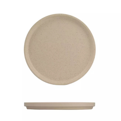 Luzerne Dune Clay Stackable Round Plate 235mm (Box of 3) - 94282-C