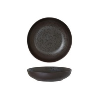 Luzerne Lava Black Round Share Bowl Black 180mm / 620ml - Box of 6 - 94451-LB