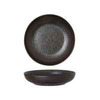 Luzerne Lava Black Round Share Bowl Black 210mm / 1000ml - Box of 4 - 94452-LB