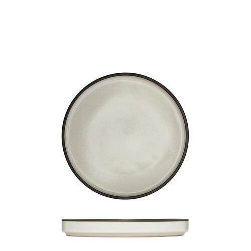 Luzerne Mod Dusted White Round Stackable Plate 160mm (Box of 6) - 946416