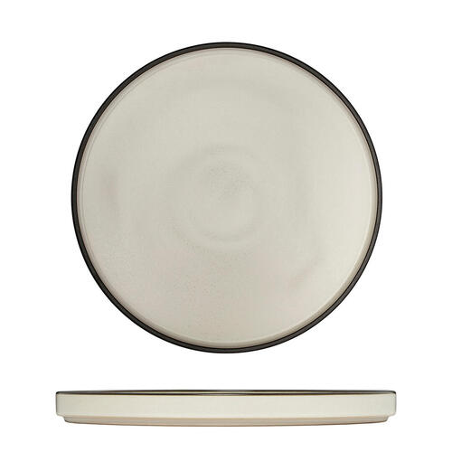 Luzerne Mod Dusted White Round Stackable Plate 235mm (Box of 4) - 946423