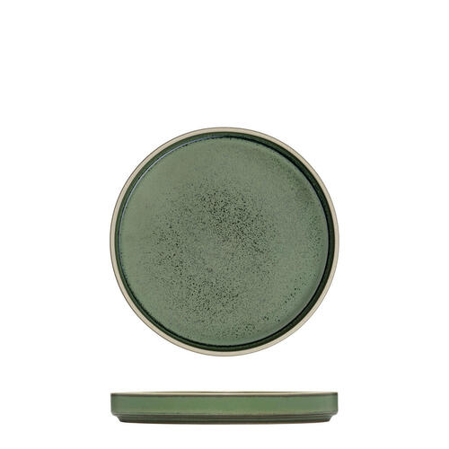 Luzerne Mod Smokey Basil Round Stackable Plate 160mm (Box of 6) - 946516