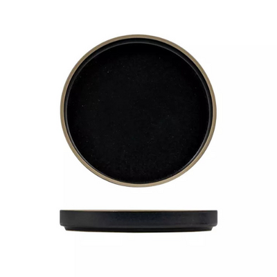 Luzerne Mod Midnight Round Stackable Plate 160mm (Box of 6) - 946716