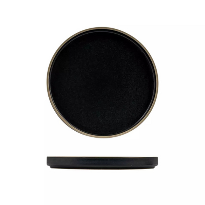 Luzerne Mod Midnight Round Stackable Plate 200mm (Box of 4) - 946720