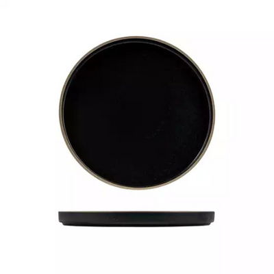Luzerne Mod Midnight Round Stackable Plate 235mm (Box of 4) - 946723