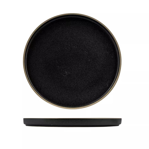 Luzerne Mod Midnight Round Stackable Plate 270mm (Box of 3) - 946727