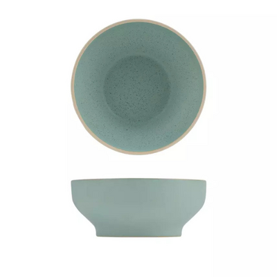 Luzerne Mod Frosted Blue Round Bowl 160x68mm / 630ml (Box of 6) - 946841