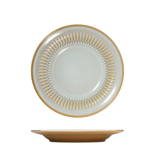 Luzerne Cottage Almond Round Rim Plate 210mm (Box of 6) - 947521