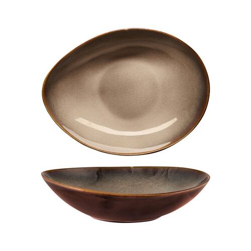 Luzerne Rustic Sama Oval Share Bowl 230x180mm (Box of 6) - 948322