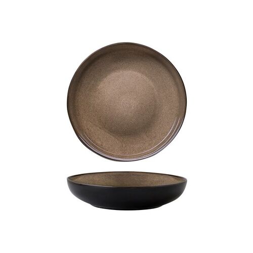 Luzerne Rustic Chestnut Bowl/Plate 230x51mm (Box of 4) - 948552