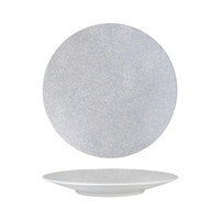 Luzerne Zen Round Coupe Plate Grey Web 275mm - Box of 4 - 94911-GW