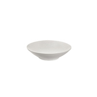 Luzerne Zen Round Bowl White Swirl 190x50mm / 530ml - Box of 6 - 94927-W