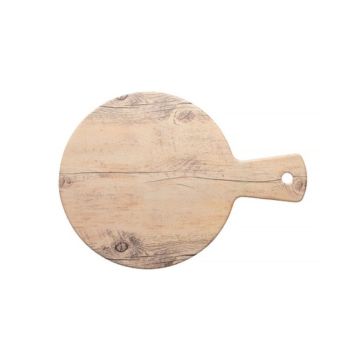 Coucou Melamine Round Paddle - Matte Wooden* - 950402