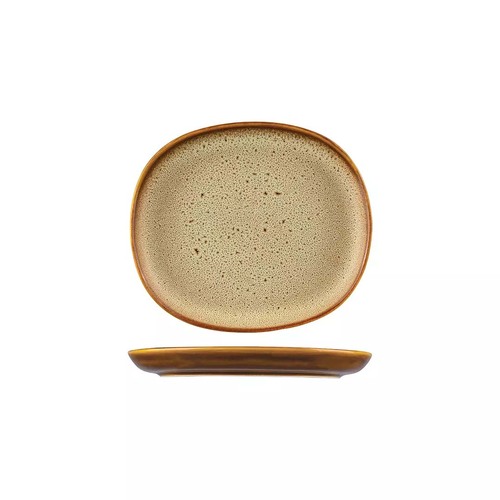 Sanga Arica Oval Coupe Plate 200x175mm (Box of 6) - 955120-AR