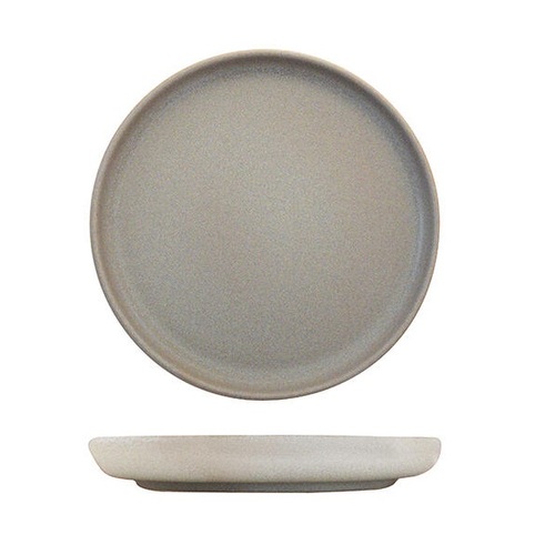 Eclipse Uno Round Plate - 175mm Ø - Grey (Box of 6) - 959006