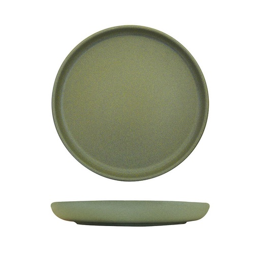 Eclipse Uno Round Plate - 220mm Ø - Green (Box of 6) - 959208
