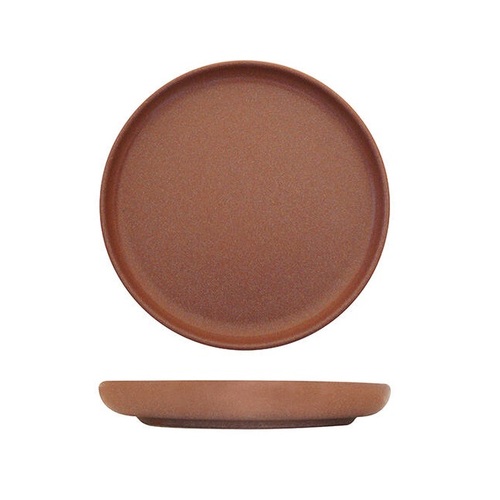 Eclipse Uno Round Plate - 175mm Ø - Brown (Box of 6) - 959506