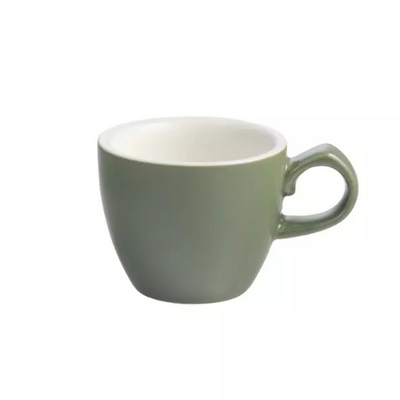 Lusso Espresso Cup 90ml Olive (Box of 6) - 976009