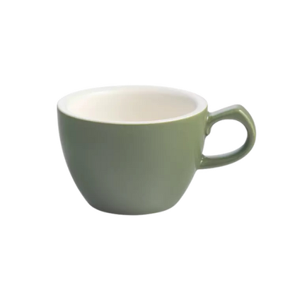 Lusso Coffee Cup 150ml Olive (Box of 6) - 976139