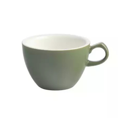 Lusso Grand Megaccino Cup 350ml Olive (Box of 6) - 976339