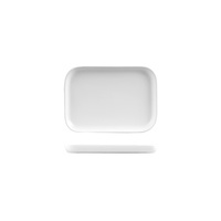 Bevande Rectangular Tray Bianco 180x130x20mm (Box of 4) - 978701