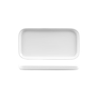 Bevande Rectangular Tray Bianco 250x130x20mm (Box of 4) - 978711