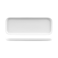 Bevande Rectangular Tray Bianco 350x130x20mm (Box of 4) - 978721