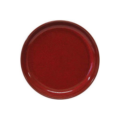 Tablekraft Artistica Round Plate 190mm Rolled Edge Reactive Red (Box of 4) - 98225