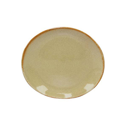 Tablekraft Artistica Oval Plate 210x190mm Flame (Box of 4) - 98330