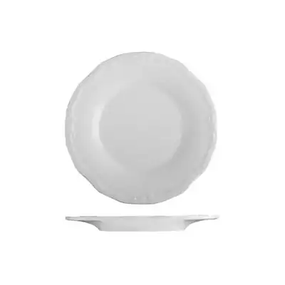 ID Fine Tiffany Scalloped Plate 200mm (Box of 12) - 98830020