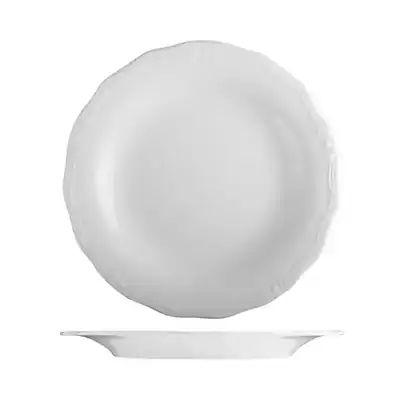 ID Fine Tiffany Scalloped Plate 290mm (Box of 6) - 98830029